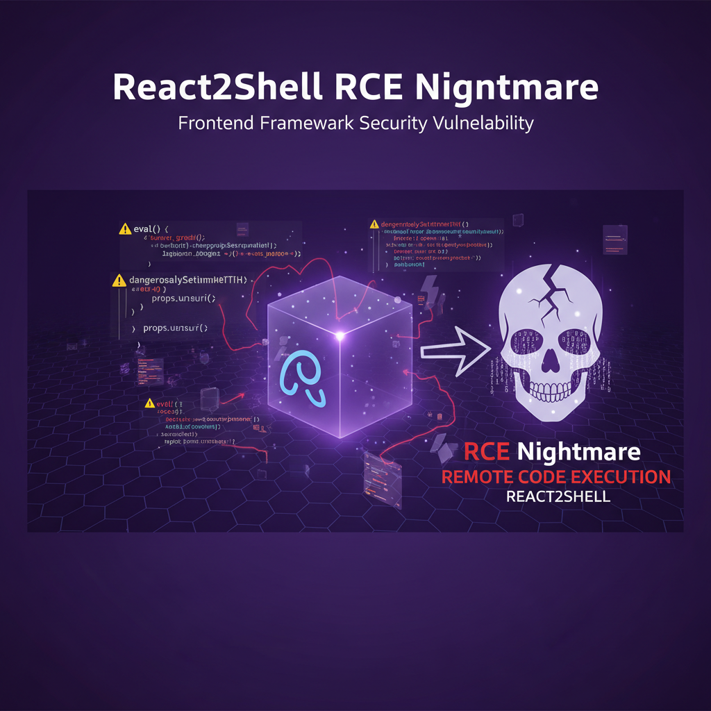 React2Shell: When Your Modern Frontend Framework Becomes a Backdoor (CVE-2025-55182)