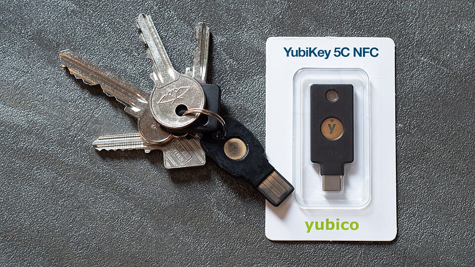 YubiKey 5C NFC security key